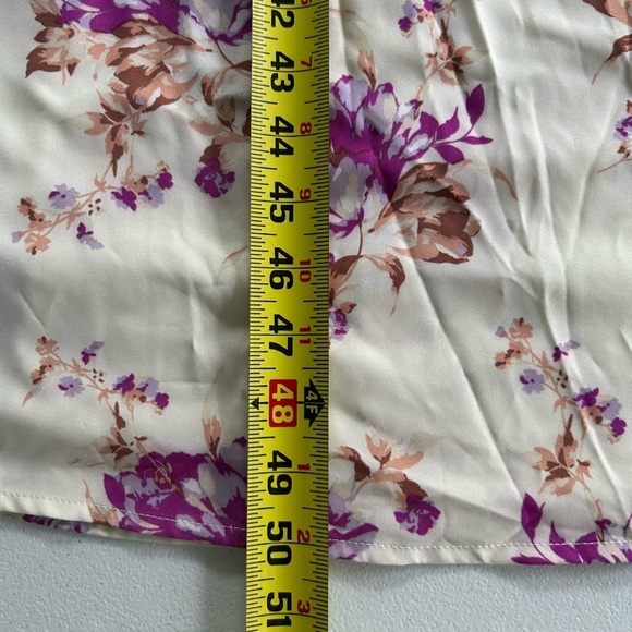 NWT!Floral Maxi Dress with Scalloped Neckline size 22-24 or 3X - Picture 9 of 9